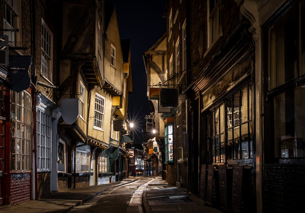 A vampire — figure from York's dark folklore
